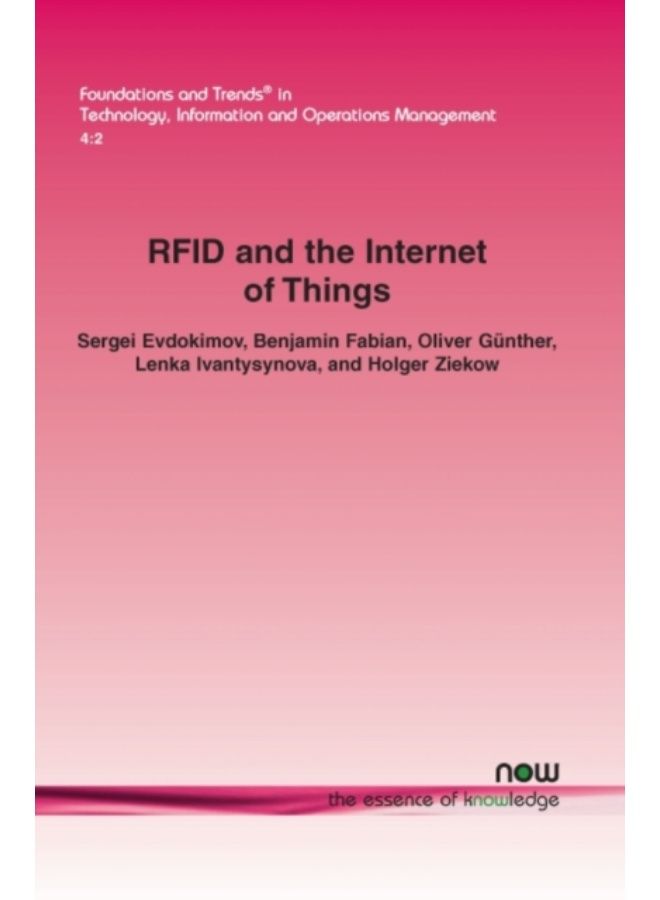Rfid And The Internet Of Things : Technology, Applications, And Security Challenges - Paperback 