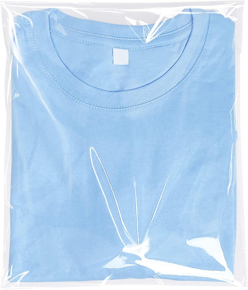 V4L Packing Clear Bags Transparent Pouches For Garments Clothes Saree Shirt Etc Self Adhesive BOPP Bags Seal Bag For Multipurpose Size 9"×12"Inch Pack Of 100 - Image 3