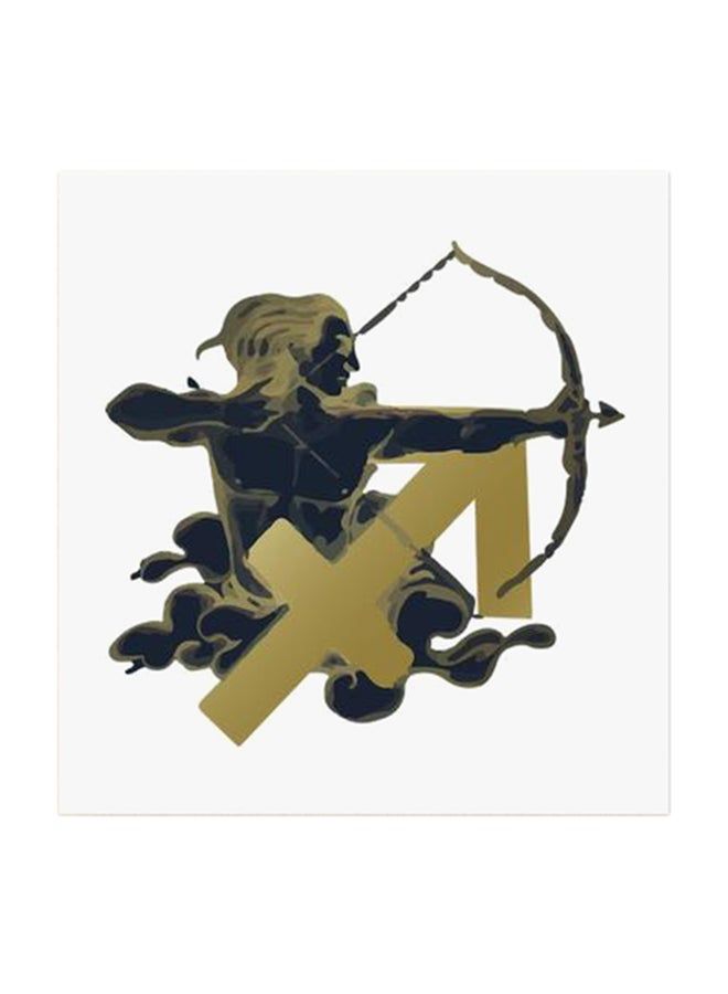 RYN Sagittarius Sign MDF Wall Art Multicolour 30x30centimeter - Image 1