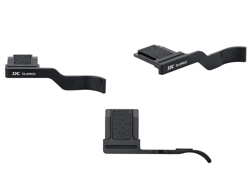 Fotasy JJC TA-XPRO3 Thumbs Up Grip for Fuji X-Pro3 X-Pro2 X-Pro1 Camera, Hot Shoe Thumb Grip Comaptible with Fujifilm XPro3 XPro2 XPro1, Made of Premium Aluminium Alloy, Silicone pad Size 66.128.39mm - Image 2
