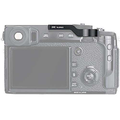 Fotasy JJC TA-XPRO3 Thumbs Up Grip for Fuji X-Pro3 X-Pro2 X-Pro1 Camera, Hot Shoe Thumb Grip Comaptible with Fujifilm XPro3 XPro2 XPro1, Made of Premium Aluminium Alloy, Silicone pad Size 66.128.39mm - Image 3