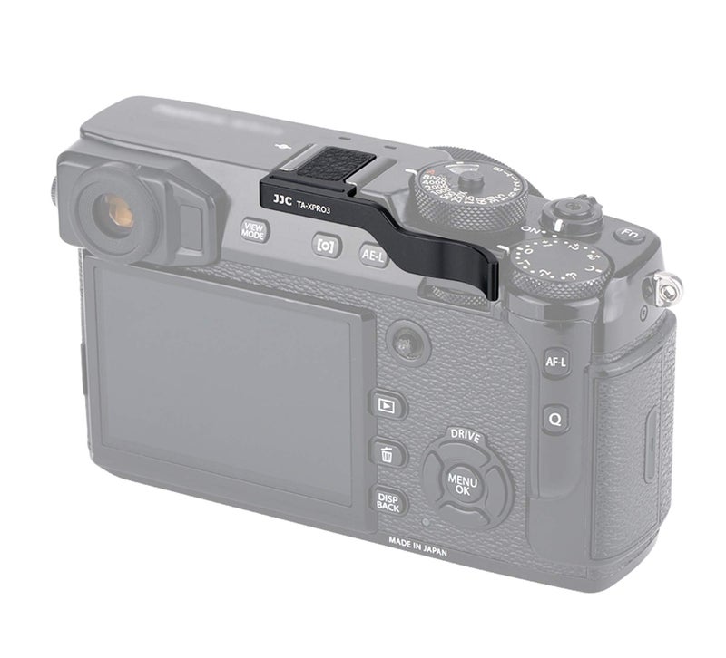 Fotasy JJC TA-XPRO3 Thumbs Up Grip for Fuji X-Pro3 X-Pro2 X-Pro1 Camera, Hot Shoe Thumb Grip Comaptible with Fujifilm XPro3 XPro2 XPro1, Made of Premium Aluminium Alloy, Silicone pad Size 66.128.39mm - Image 4