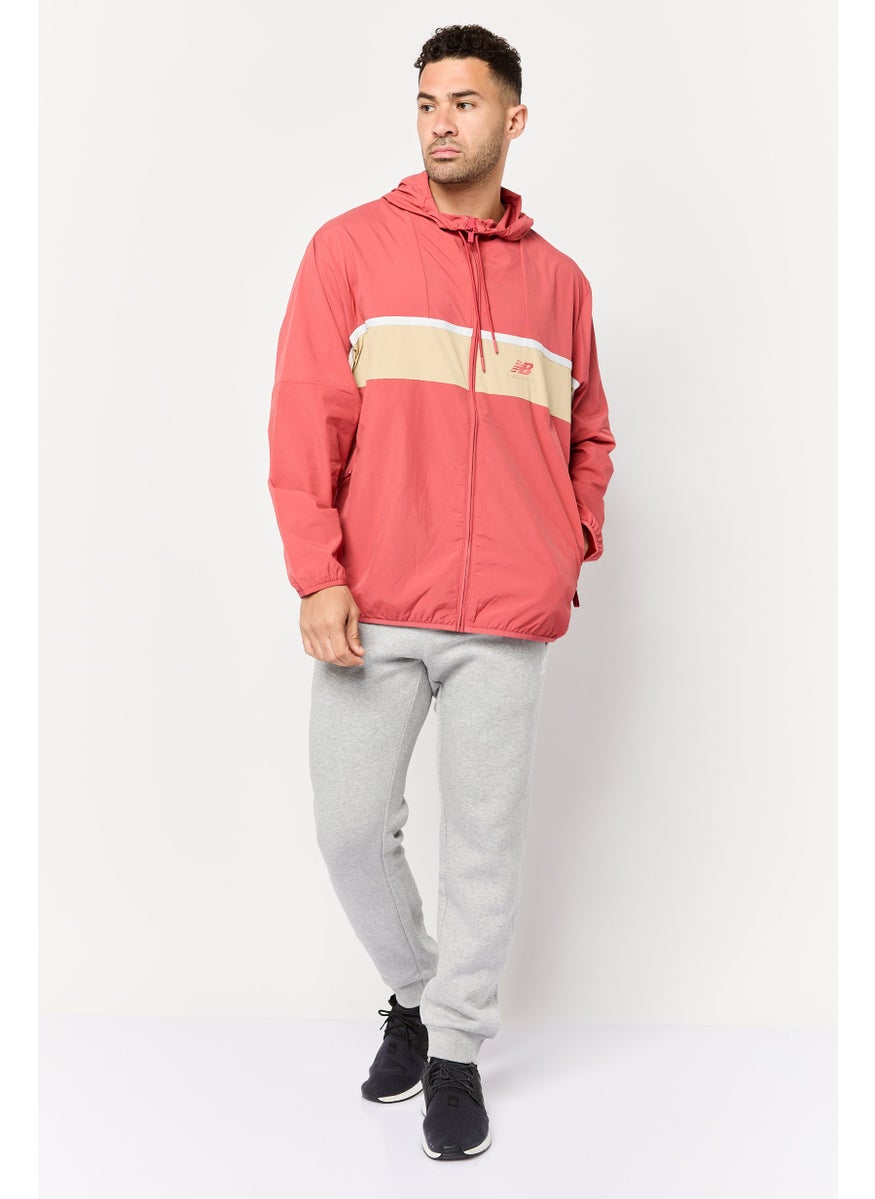 New Balance Men Sportswear Fit Outdoor Windbreaker Jacket, Multicolor  - Image 2