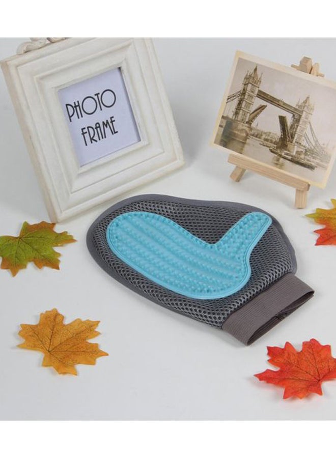 Loquat Mitt Massage Glove Brush Grey 22x1x17.5cm - Image 3