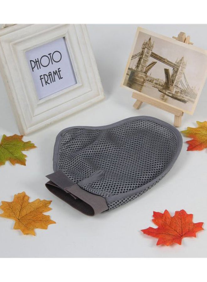 Loquat Mitt Massage Glove Brush Grey 22x1x17.5cm - Image 2