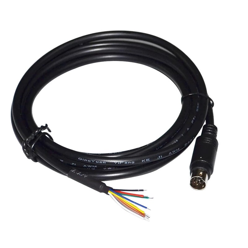 MD 8 PIN Male Connector PLC Programming Breakout Cable 1 Meter - Image 1