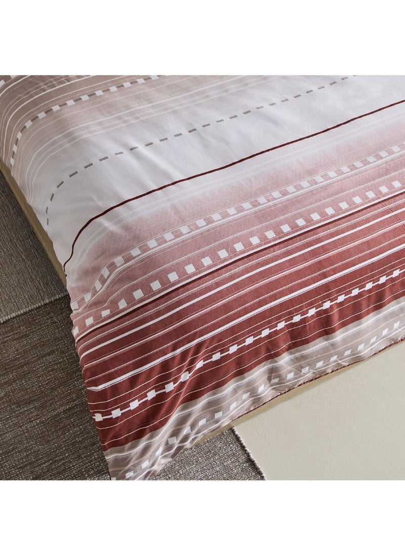 Home Box Mia Sofia 3-Piece Printed Microfibre Twin Duvet Cover Set 150 x 220 cm  - Image 4