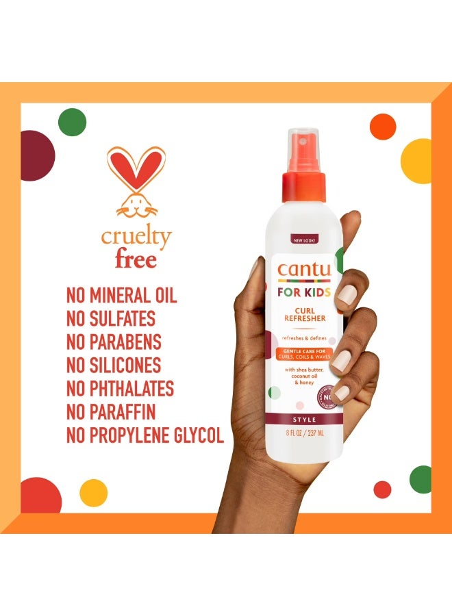 Cantu Curl Refresher For Kids With Shea Butter Coconut Oil & Honey 237 ML 237ml - Image 4