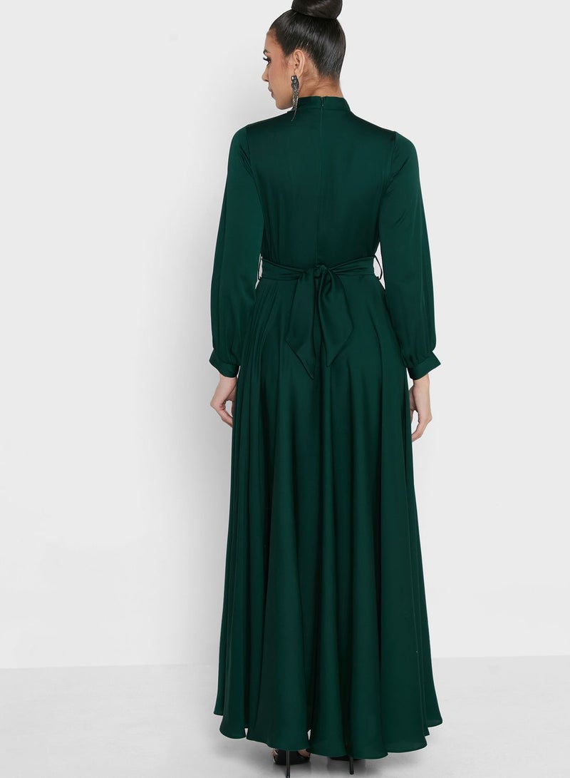 Khizana Emerald Green Maxi Dress  - Image 2