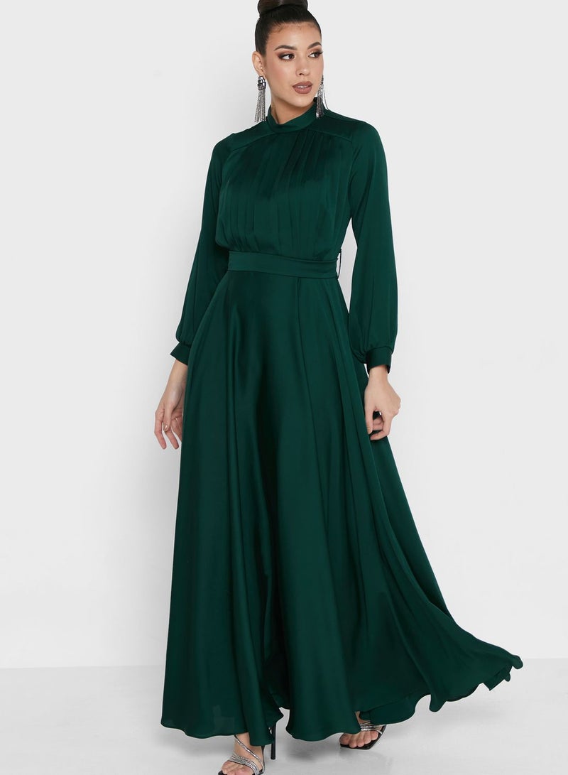 Khizana Emerald Green Maxi Dress  - Image 1