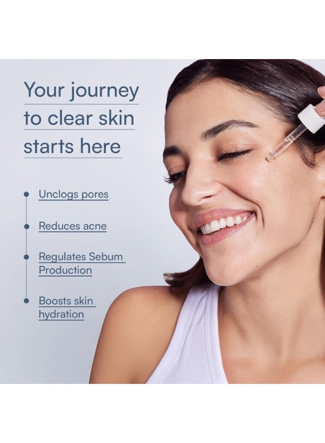hk vitals 5% Niacinamide Face Serum (30ml) | With Glycolic Acid & 1% Salicylic Acid | Unclogs Pores, Boosts Skin Hydration, Reduces Acne - Image 3