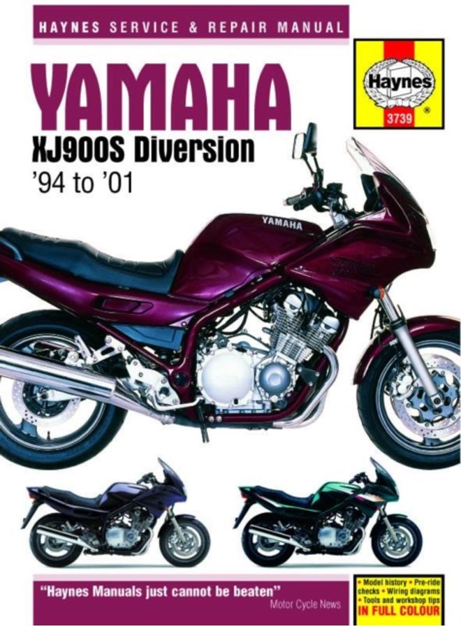 Yamaha XJ900S Diversion (94 - 01) Haynes Repair Manual