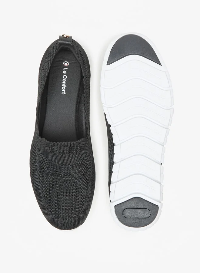 Le Confort Women's Textured Slip-On Loafers