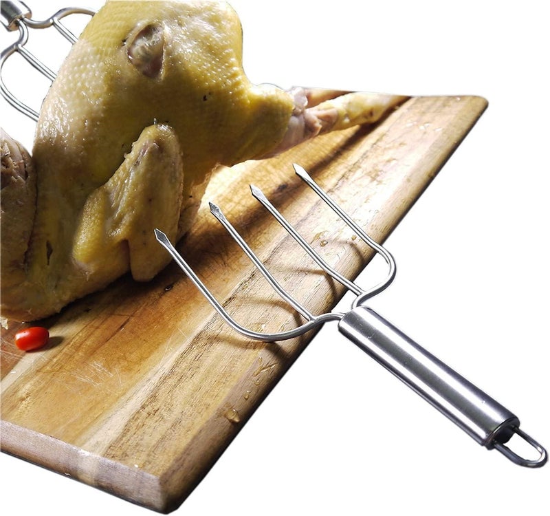 i Kito Thanksgiving Turkey Lifter Serving Set, Roaster Poultry Forks,Set of 2 by - Image 2