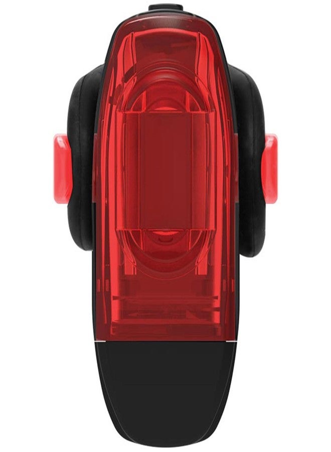 LEZYNE KTV Drive Pro+ Alert Rear - Bicycle USB Rechargeable Durable Weather-Resistant IPX7 White LED Tail Light with 2 Solid & 4 Flash Modes | Includes Silicone Rubber Mounting Strap | 150 Lumens - Image 2