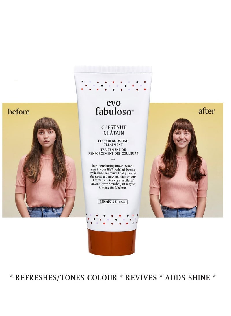 إيفو علاج تعزيز لون الكستناء Evo Fabuloso 220 مل - Image 5