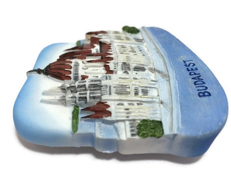 WitnyStore Tiny 2⅝" Parliament Building Budapest Hungary - Miniature Hand Made Resin 3D Europe Landmark Tourist Attractions Decorative Refrigerator Fridge Magnets Collectible Traveler Souvenirs Gifts - Image 3