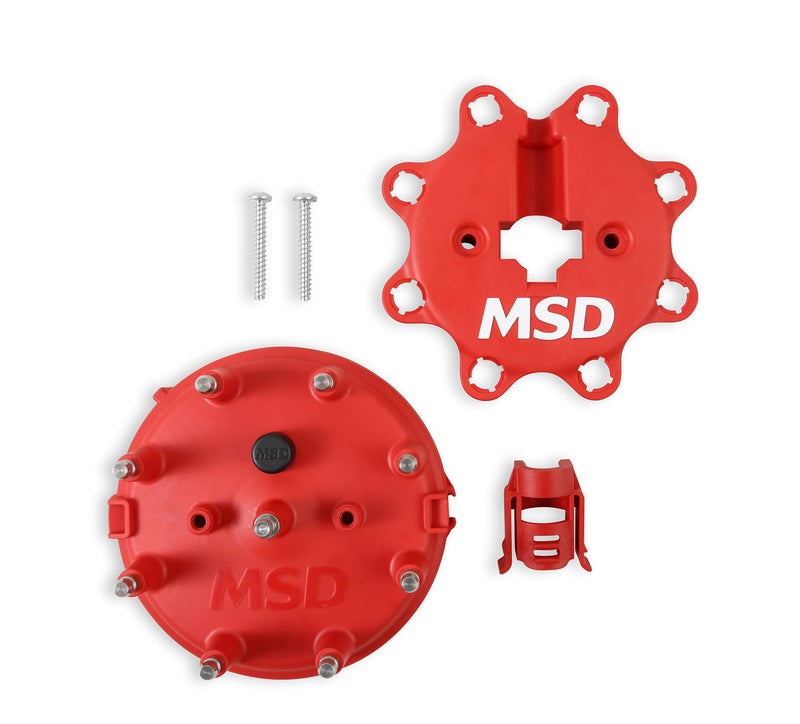 MSD 8408 Distributor Cap Red - Image 5