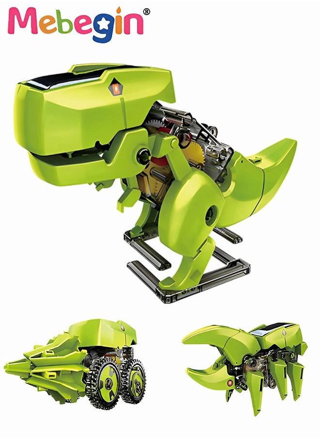 MEBEGIN - DIY Assembled Toys, 3-in-1 Deformed Dinosaur Toy, Creative Building Educational Science Kit, Fun Parent-child Interactive Toy, Ideal Gift for Kids Aged 8+ - Image 1