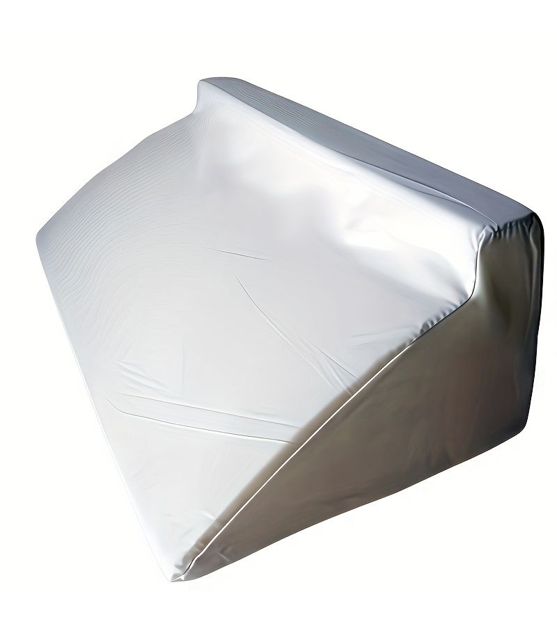 White Soft Sponge Wedge Pillow Full Body Support Side Sleepers Bed Sore Care - Image 1