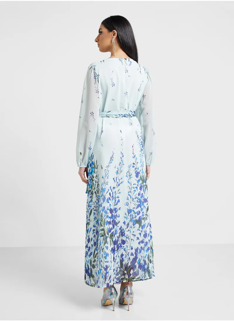 Khizana Floral Print Dress