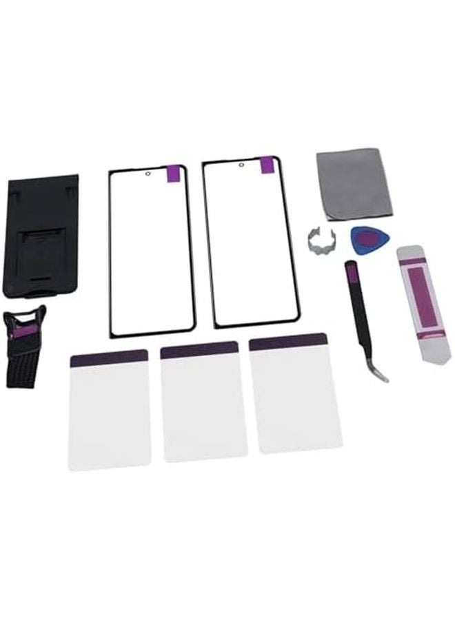 Sungooyue Z Fold 5 Front Outer Lens Glass Replacement Kit With Full Tool Set - Image 3
