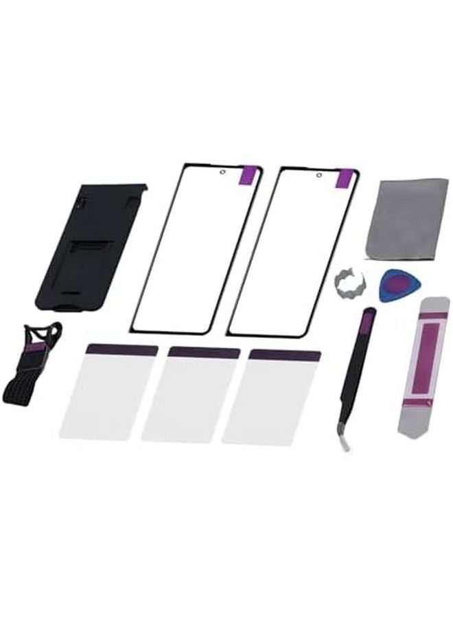 Sungooyue Z Fold 5 Front Outer Lens Glass Replacement Kit With Full Tool Set - Image 1