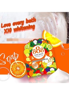 888 TOTAL WHITE Whitening Soap 10x Whitening 80g  - Image 2