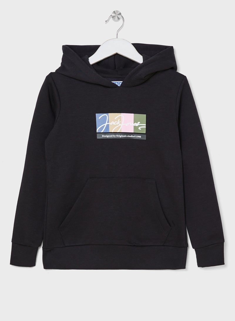 Jack & Jones Junior Youth Pocket Hoodie  - Image 1