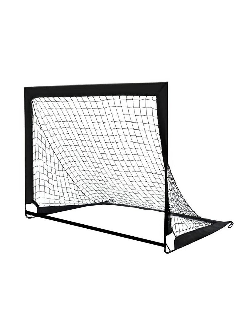 Soofam Portable Foldable Football Goal for Training, with Net, Indoor and Outdoor - Image 1