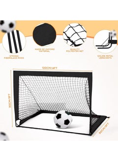 Soofam Portable Foldable Football Goal for Training, with Net, Indoor and Outdoor  - Image 2