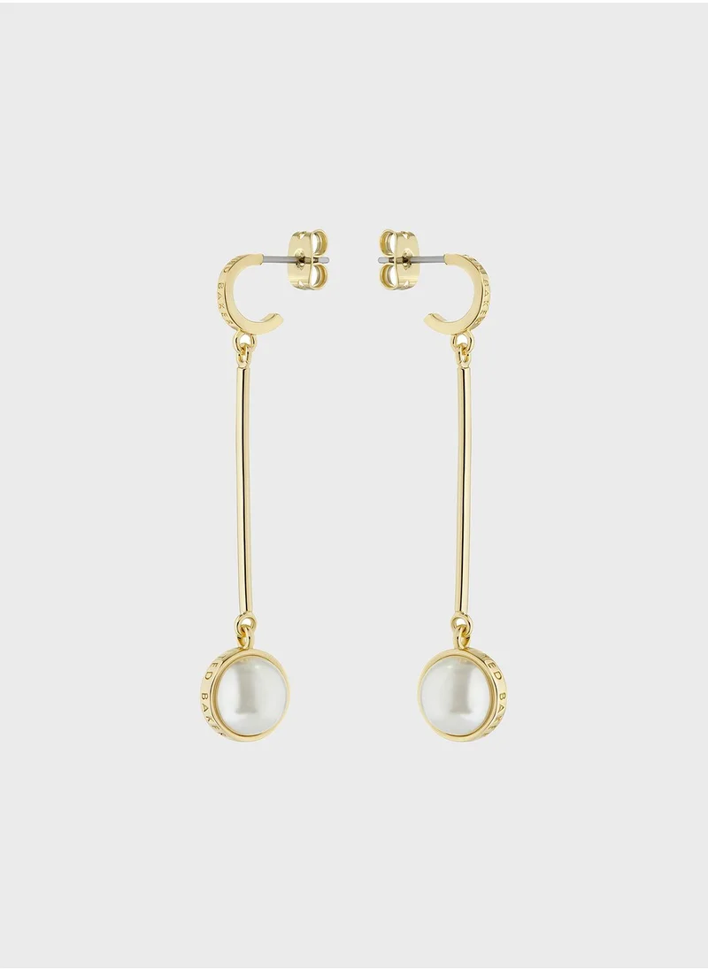 Ted Baker Perllie  Pearl Long Drop Earrings