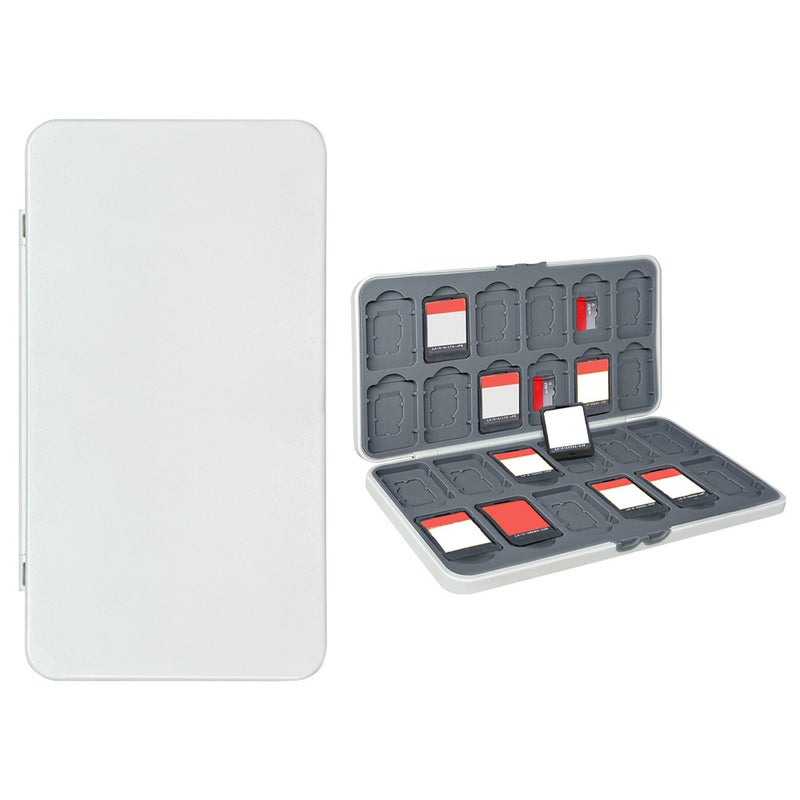 NS Switch Cartridge Storage Case, Magnetic NS Card Holder, 24-Slot Large Capacity Lite Accessory