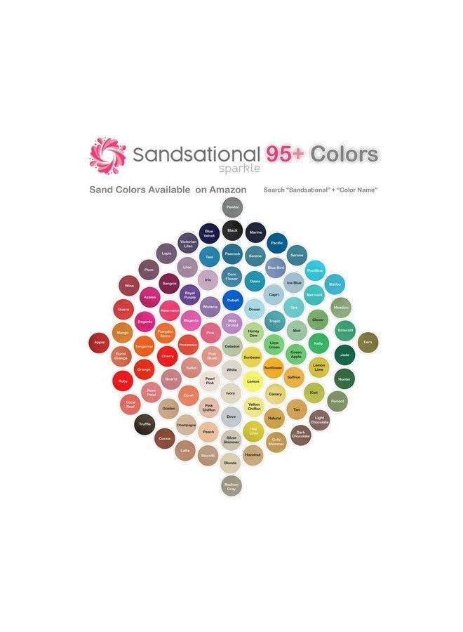 Sandsational Sparkle رمال كورال المذهلة ~ 1.5 رطل (22 أونصة) رمال ملونة باللون الكورالي لتزيين الزفاف، حشو الأواني، ديكور المنزل، رمال الحرف اليدوية - Image 3