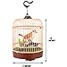 PowerTRC Singing Chirping Bird in Cage Realistic Sounds Movements Sound Activated Battery Operated Great Desk and Room Accessory Pet Caged Bird Toy 10 x 7 - Image 2