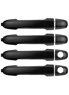 Bukela 4Pcs Exterior Door Handles for Hyundai Sonata 2006 2007 2008 2009 2010, Front and Rear, Drive & Passenger Side Replaces ‎82651-3K00,Black  - Image 3