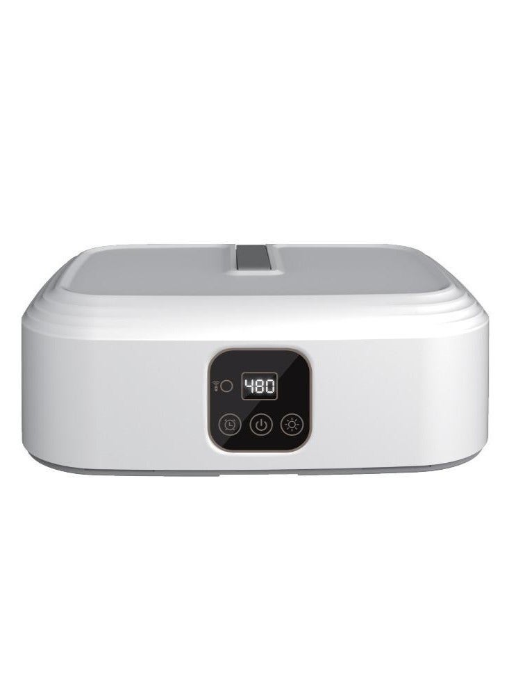 DENX DX2571 Folding Clothes Dryer 600W Portable Electric Dryer with 10KG Capacity, 3D Loop Stereoscopic Drying, 20-Minute Quick Dry, Remote Control, 1–8H Timer, Dual Speed, Compact Foldable Dryer for Home Travel Apartment - Image 1