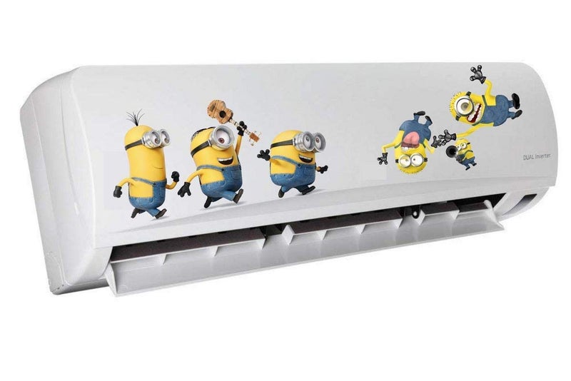 Akki World AC Sticker Wall Sticker Split Ac Stickers Air Conditioner Sticker Standard Size - Image 2