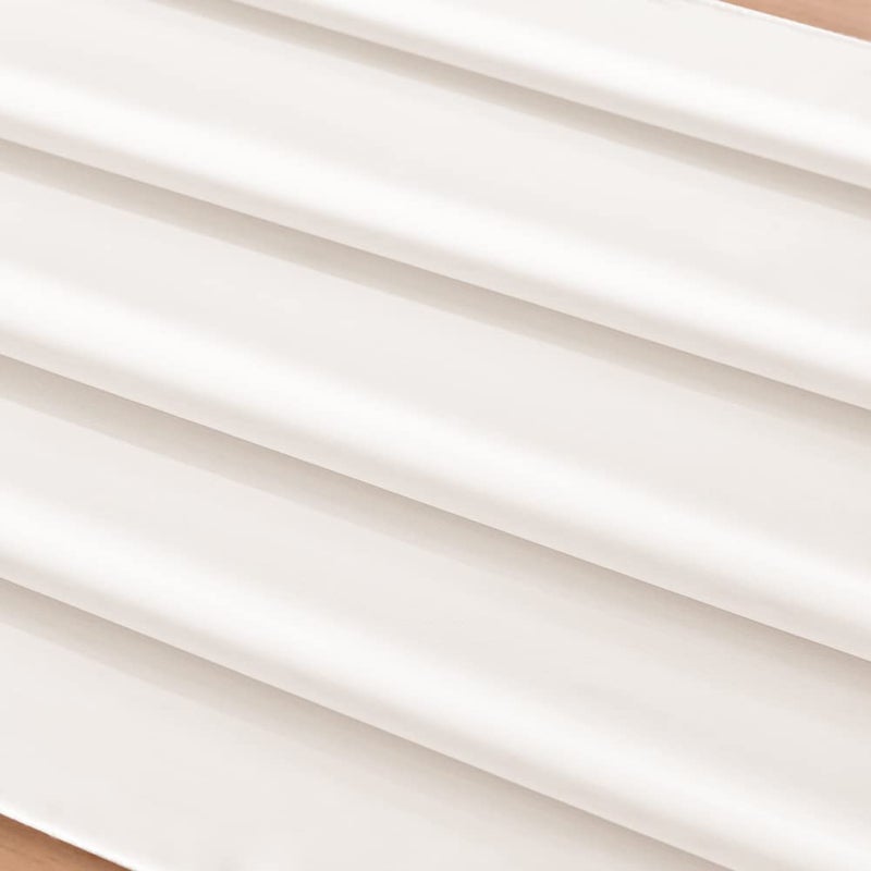 Socomi 10ft Ivory Chiffon Table Runner 29x120 Inches Wedding Runner Sheer Thanksgiving Christmas Bridal Shower Decorations - Image 2