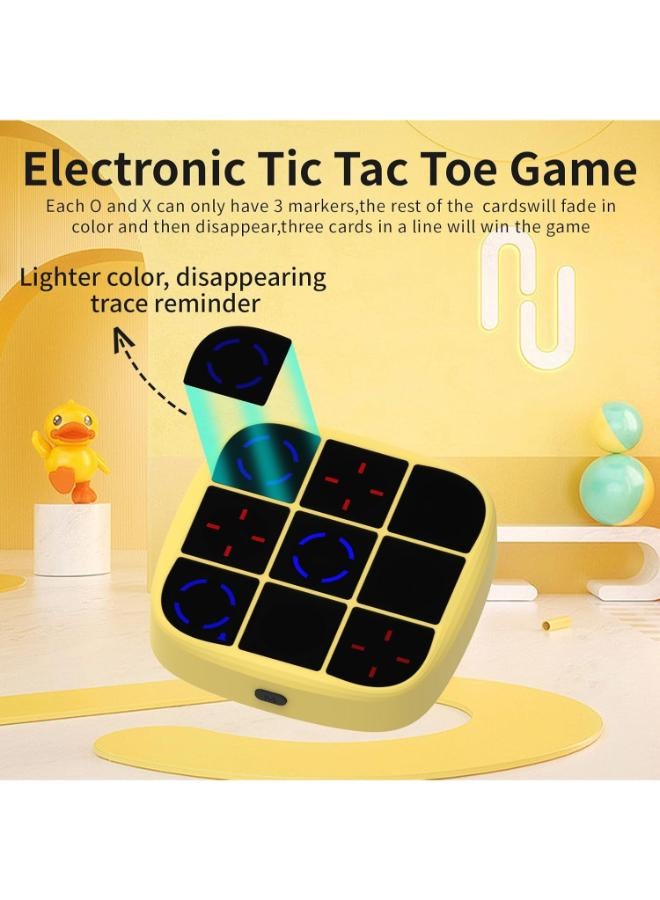 4-in-1 Handheld Electronic Tic-Tac-Toe Puzzle Game Console for Kids and Adults - Image 3
