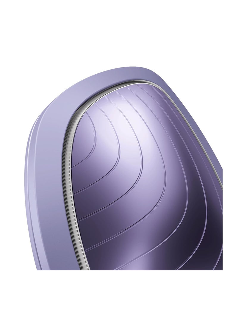 GESKE - SmartAppGuided Sonic Warm & Cool Mask | 9 in 1 | Beauty LED Face Mask | Facial Glow | Full Spectrum LED Light | Best Face Massager | Vibrating Mask | Warm and Cold Skincare - Purple - Image 1