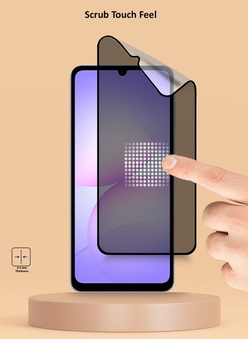 Techie 2 Pack Samsung Galaxy A07 / Samsung Galaxy A06 Privacy Screen Protector - Full Cover Matte Ceramic Privacy Screen Protector, Explosion Proof, Anti Bubble Anti-Fingerprint Easy Installation - Image 3