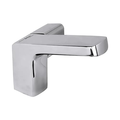 Hindware Italian Collection F530001CP Starc Pillar Type Water Tap (Foam Flow), Wash Basin Tap, Brass with Chrome Finish | 12-Year Manufacturer Warranty - Image 1