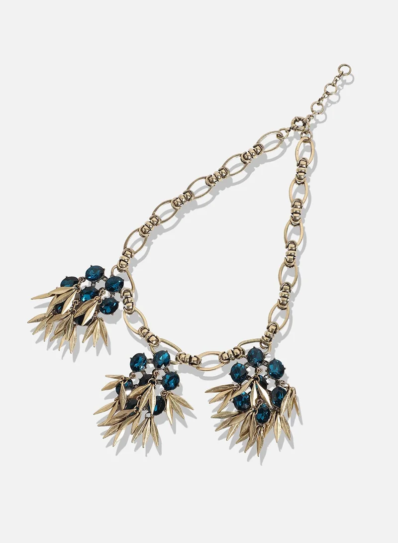 SOHI Designer Statement Stone Artificial Necklace Jewellery