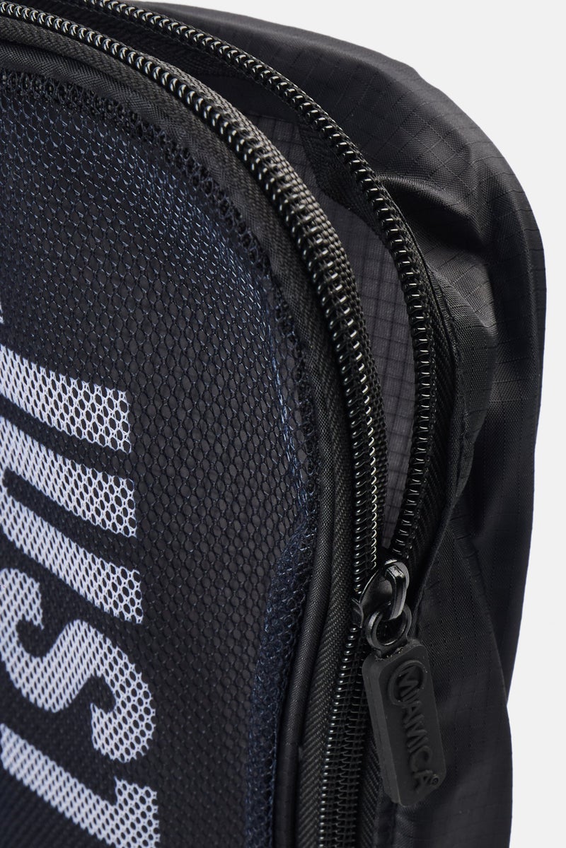 3 Piece Frosted Packing Cubes, Black