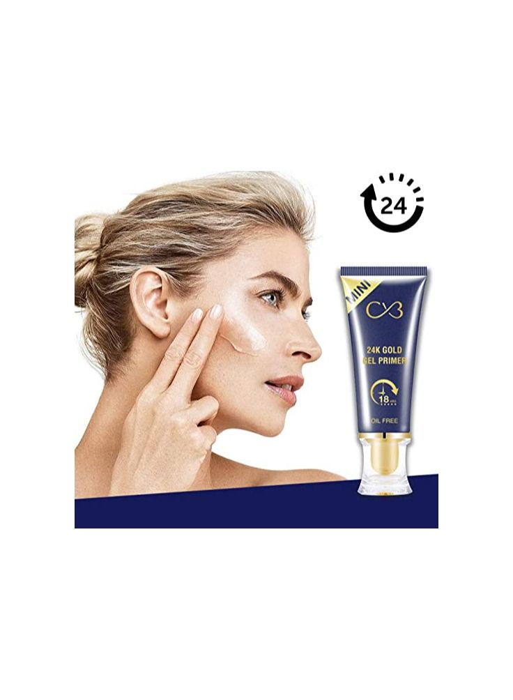 CVB Gold Gel Primer for Pores Minimization, Anti-Ageing Oil-Free - Image 2