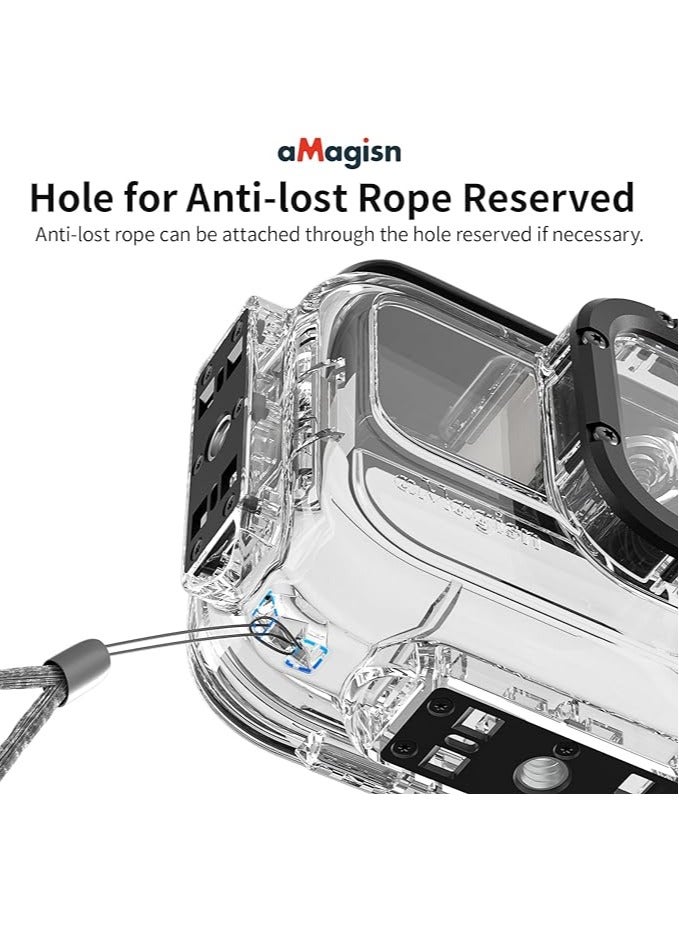 aMagisn 60m Camera Diving Case Waterproof Case for Insta360 Ace Pro For Insta360 Ace Underwater Case Action Camera Accessories  - Image 3
