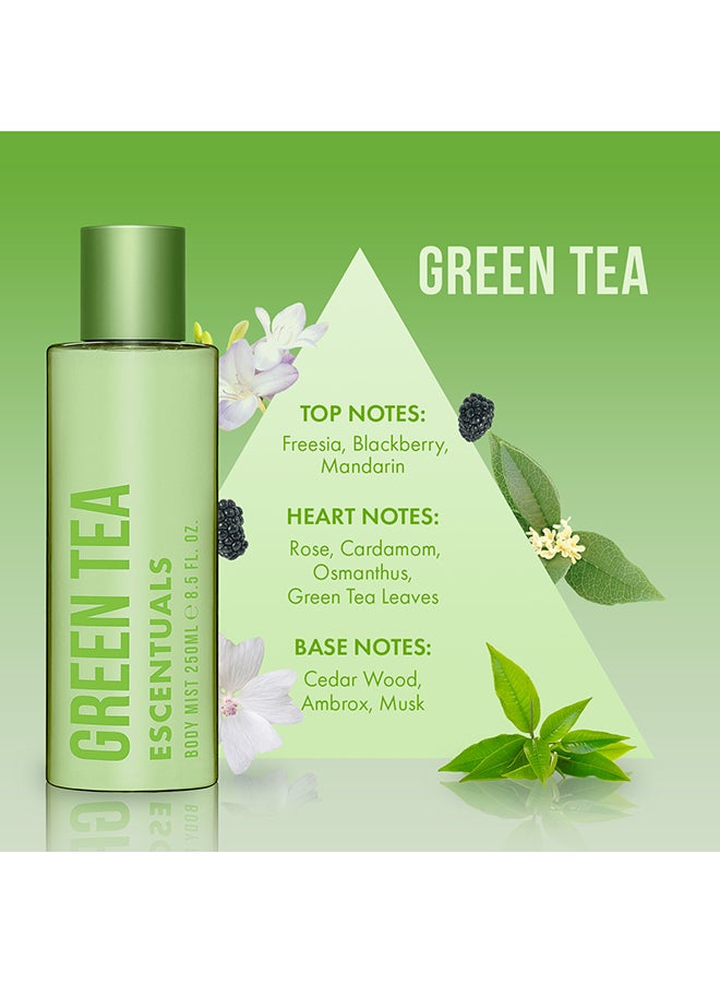 Escentuals Green Tea Body Mist 250 ML - Image 3