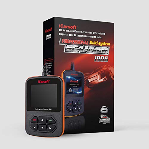 iCarsoft جهاز فحص الأعطال iCarsoft i906 متوافق مع فولفو/ساب OBD2 متعدد الأنظمة محرك ABS SRS - Image 4