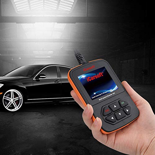 iCarsoft جهاز فحص الأعطال iCarsoft i906 متوافق مع فولفو/ساب OBD2 متعدد الأنظمة محرك ABS SRS - Image 2